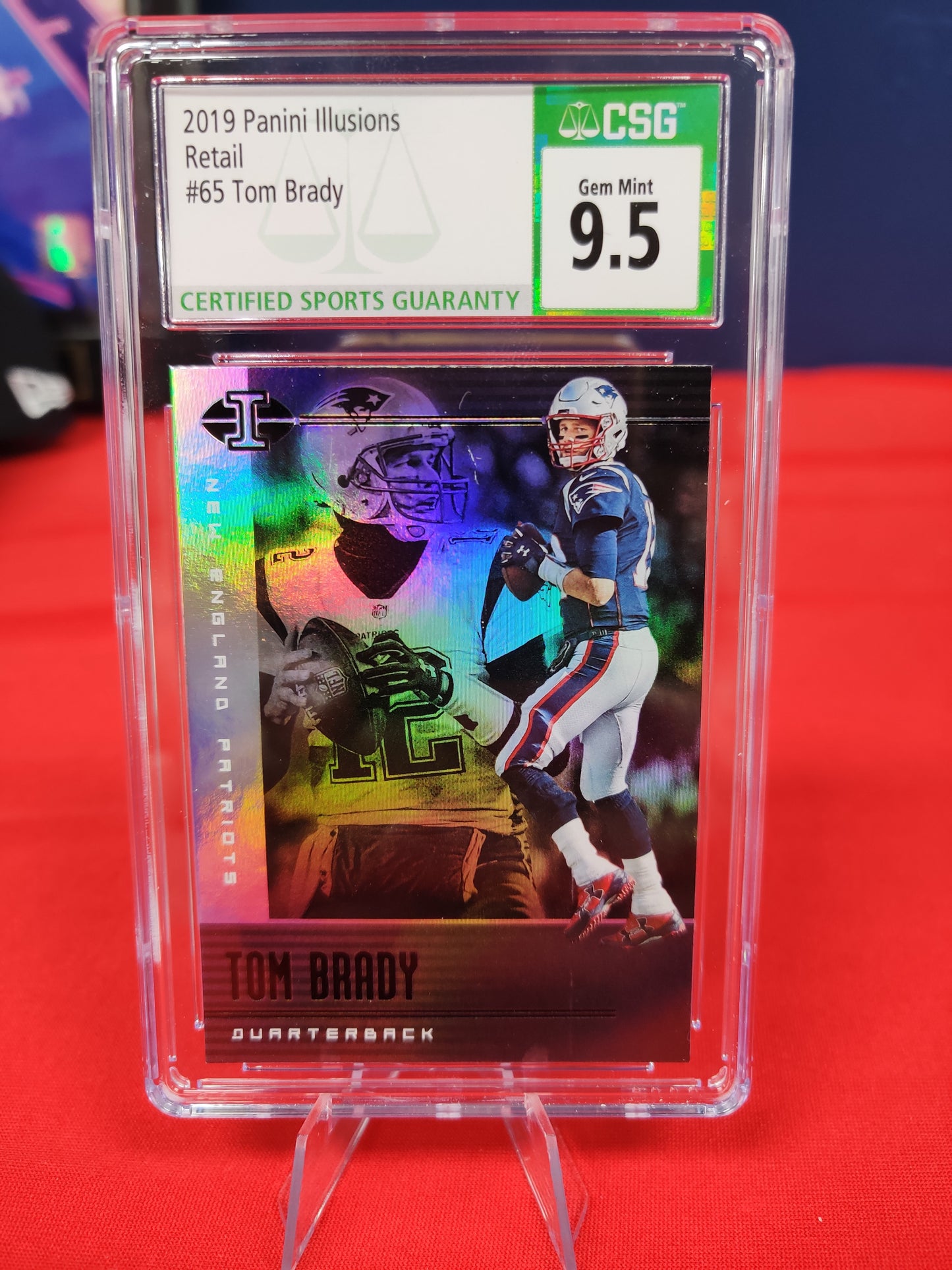 2019 Panini Illusions Retail #65 Tom Brady