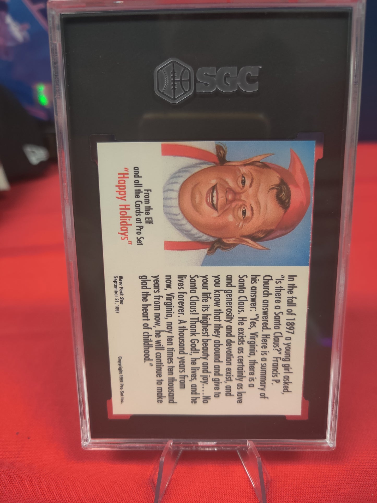 1991 Pro Set Santa Claus