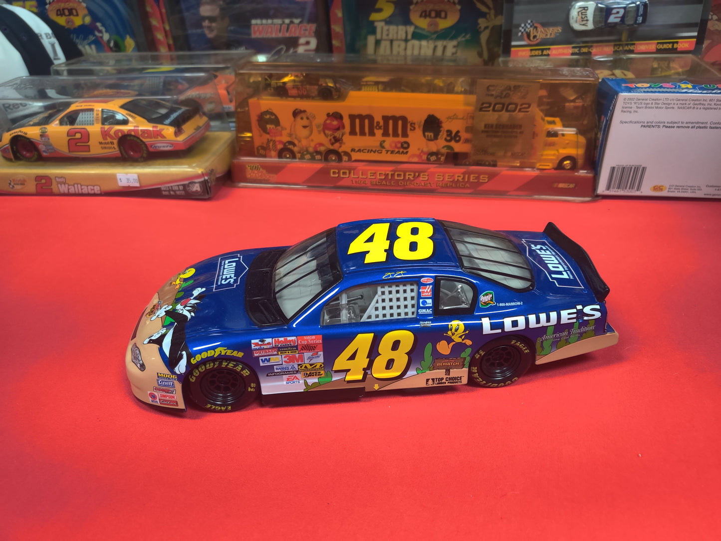 1:18 SCALE NASCAR #48 LOONEY TOONS