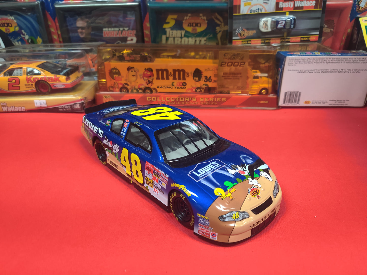 1:18 SCALE NASCAR #48 LOONEY TOONS