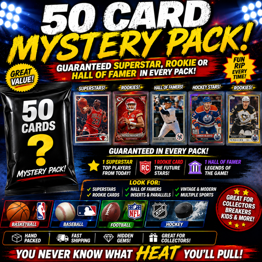Black Mystery Card Pack (Hockey)
