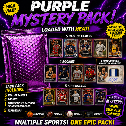 Purple BASEBALL! Mystery Pack