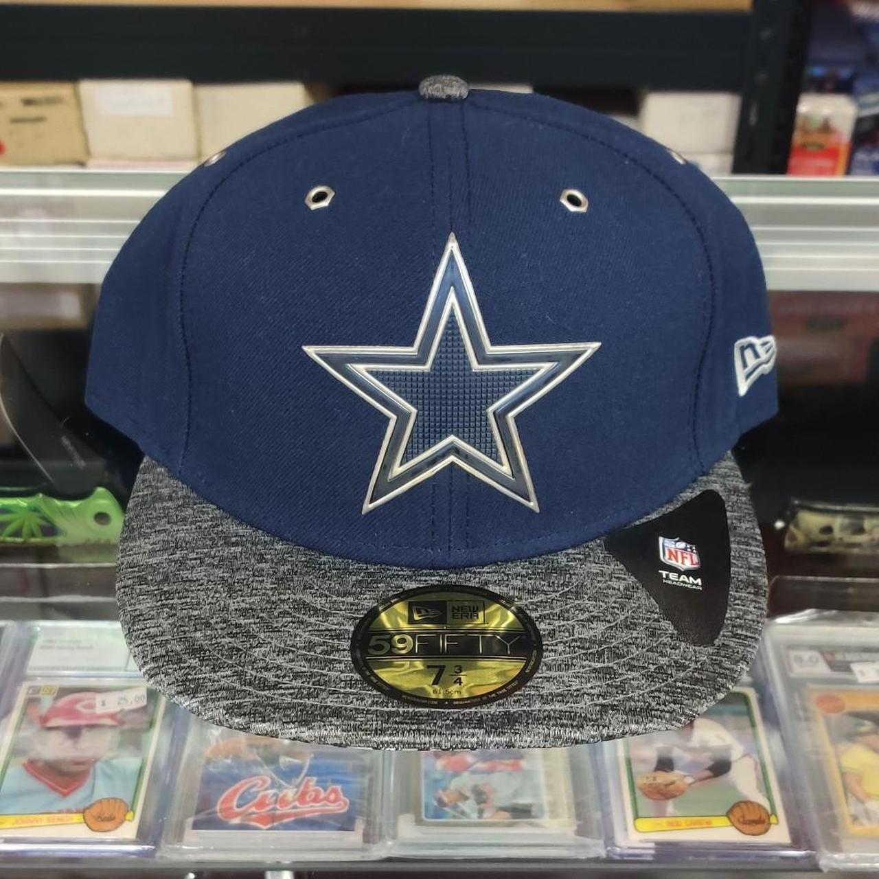New Era Dallas Cowboys 59FIFTY cap with blue star logo on navy blue background #cowboys #football