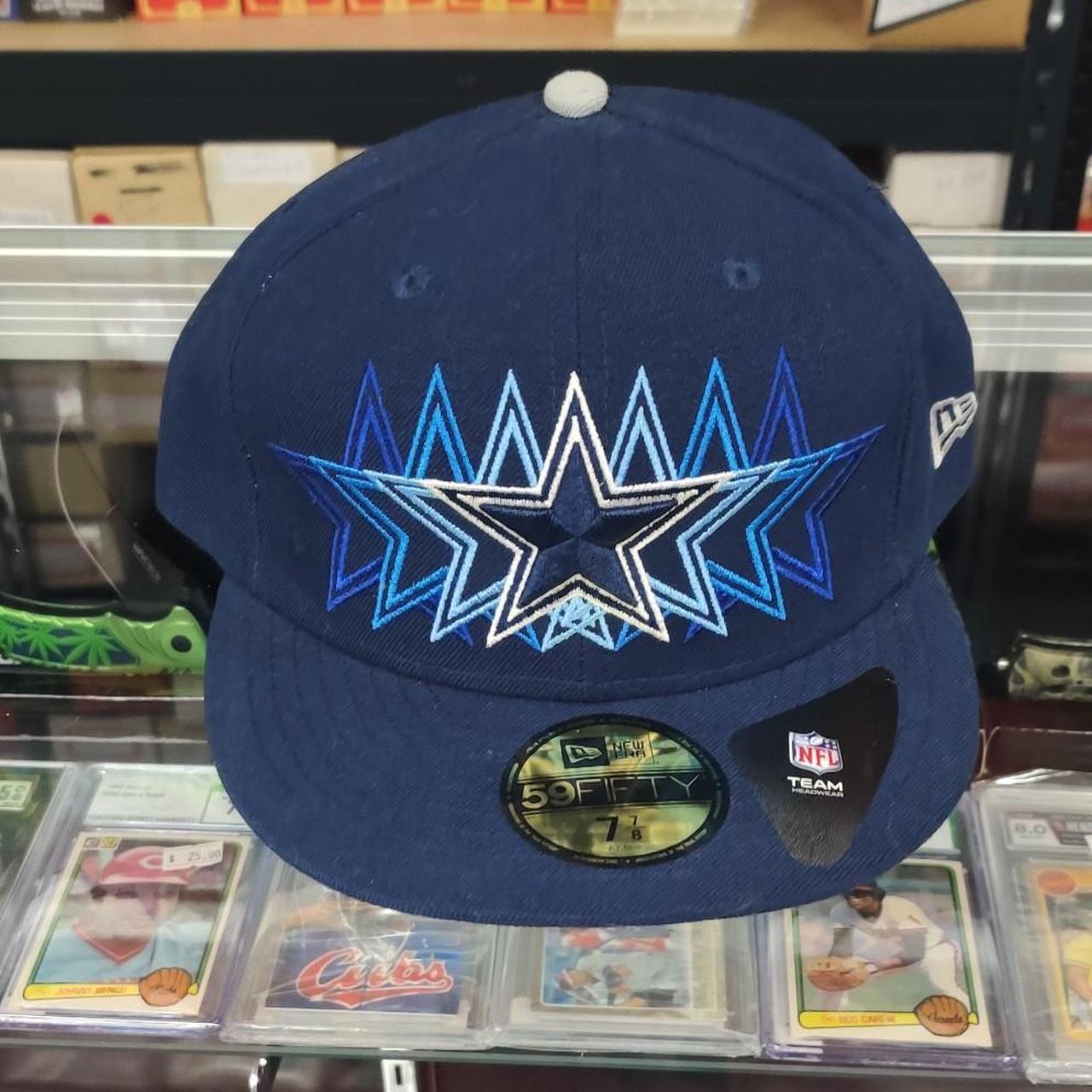Dallas Cowboys New Era 59FIFTY blue cap with blue star graphic, size 7 1/2 #cowboys #football