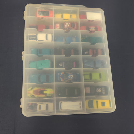 48 PACK FULL OF HOTWHEELS DIECAST CASE