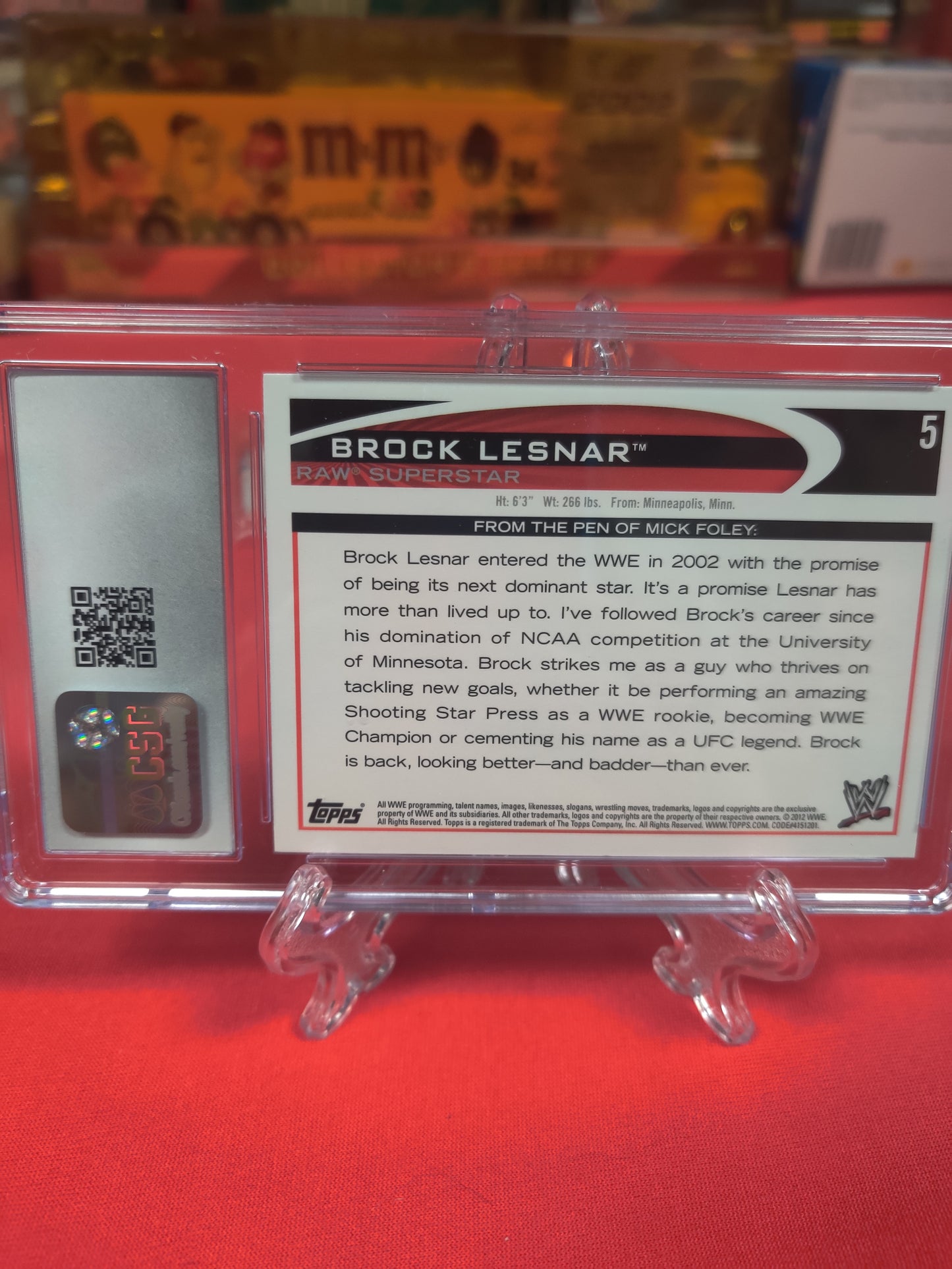 2012 Topps #5 Brock Lesner