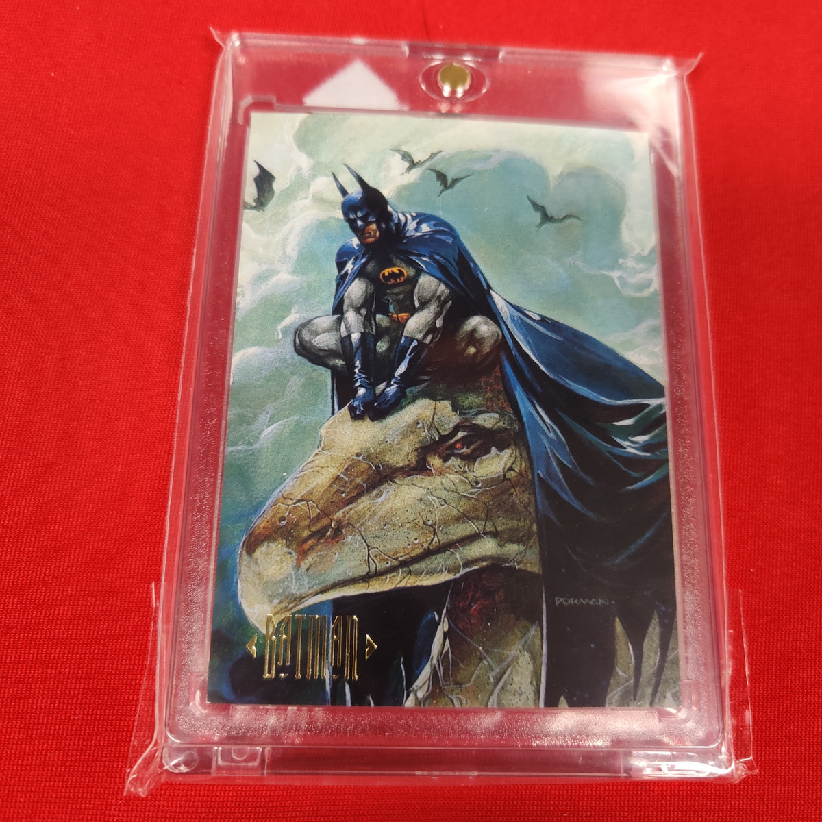 BATMAN TRACK 28 DC COMIC CARD