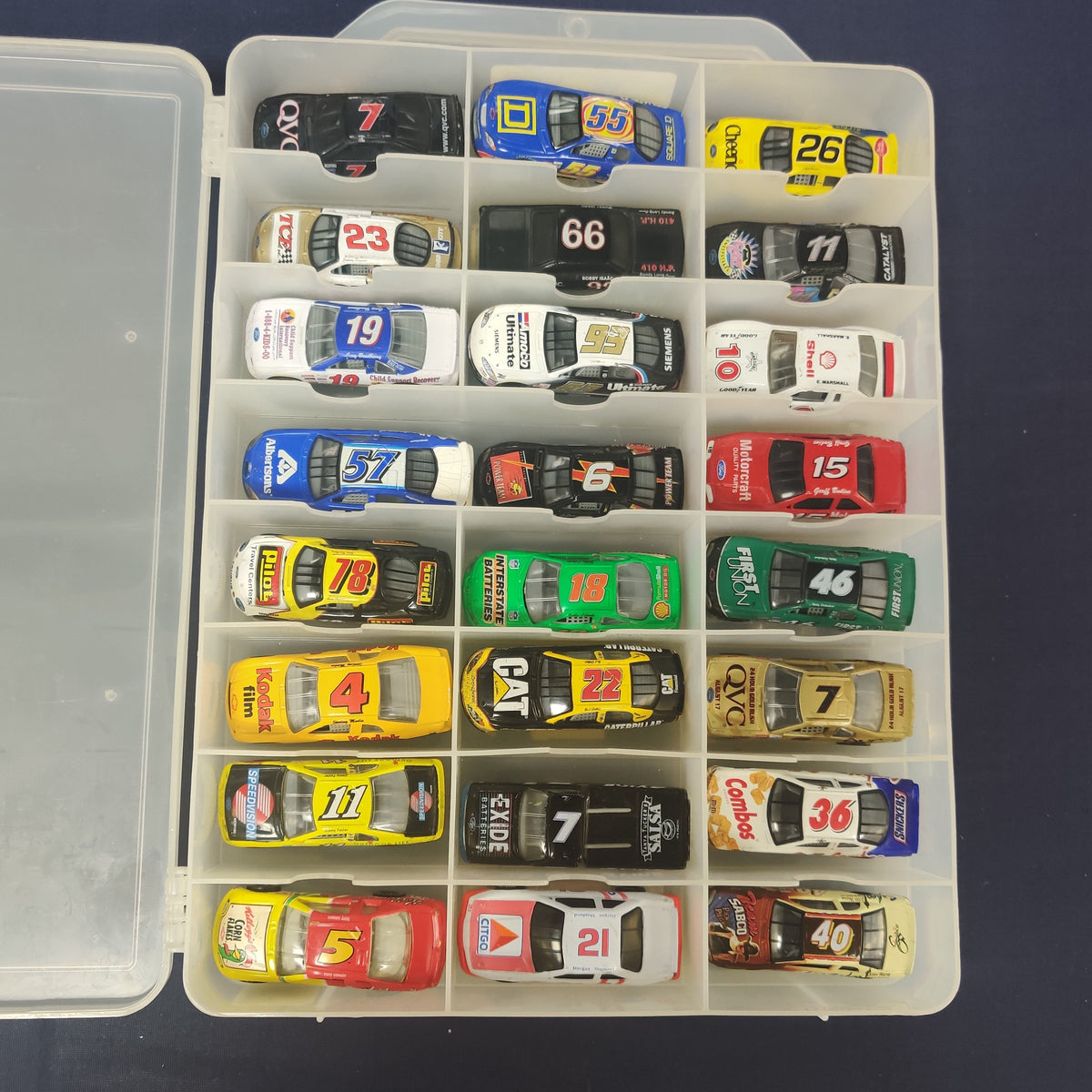 48 PACK FULL OF HOTWHEELS NASCAR DIECAST CARS