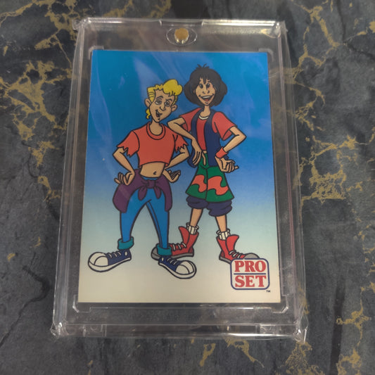 BILL AND TED PRO SET 91' ENTERTAINMENT CARD