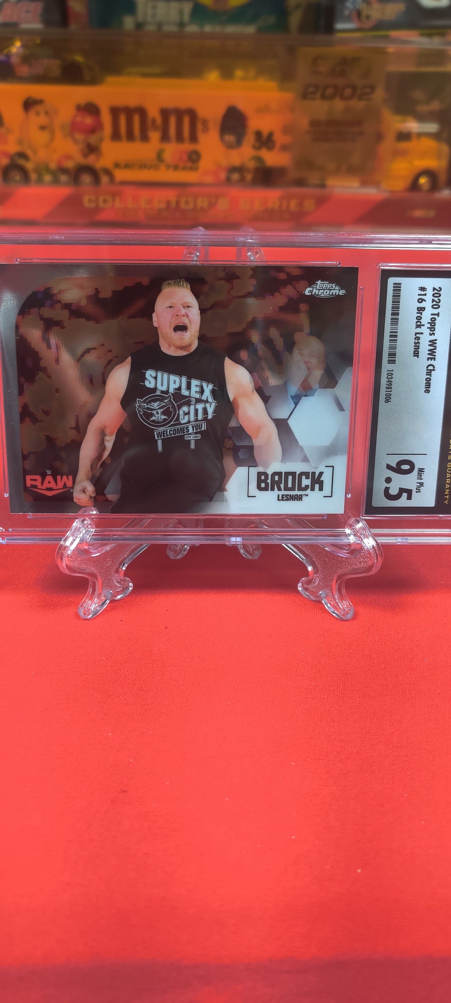 2020 topps WWE Chrome #16 Brock Lesner