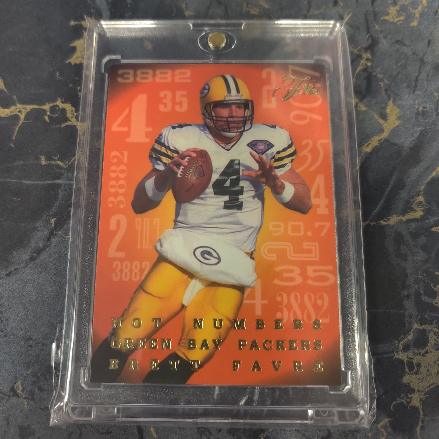 HOT NUMBERS BRETT FAVRE 1995