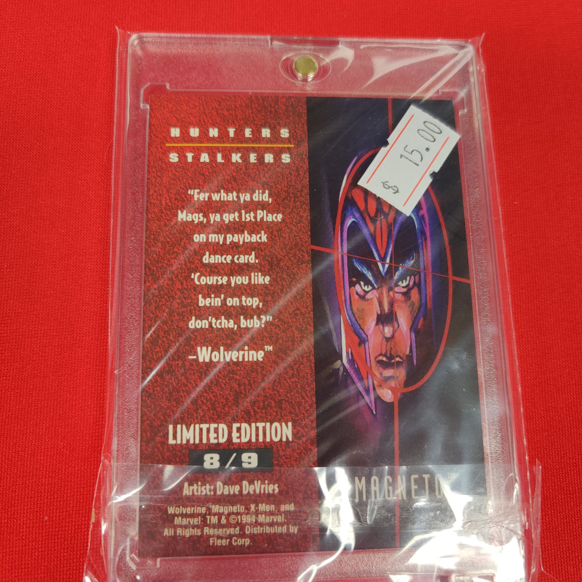 MAGNETO HUNTERS & STALKERS 95 FLEER ULTRA