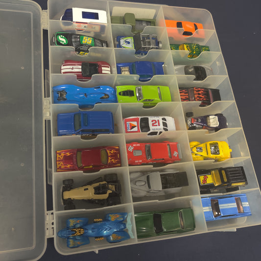 48 PACK FULL OF HOTWHEELS DIECAST CASE