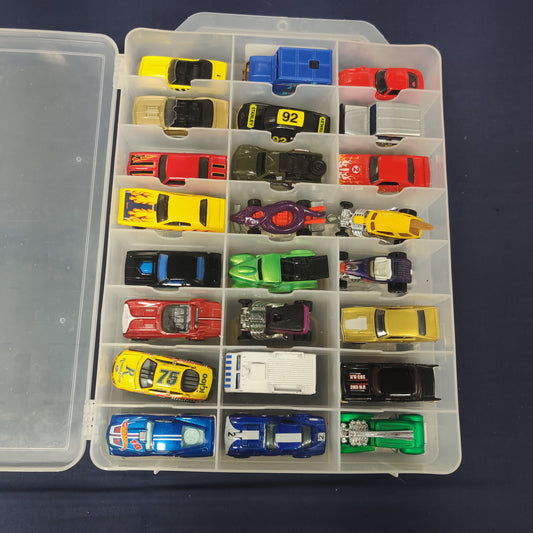 48 PACK FULL OF HOTWHEELS DIECAST CASE