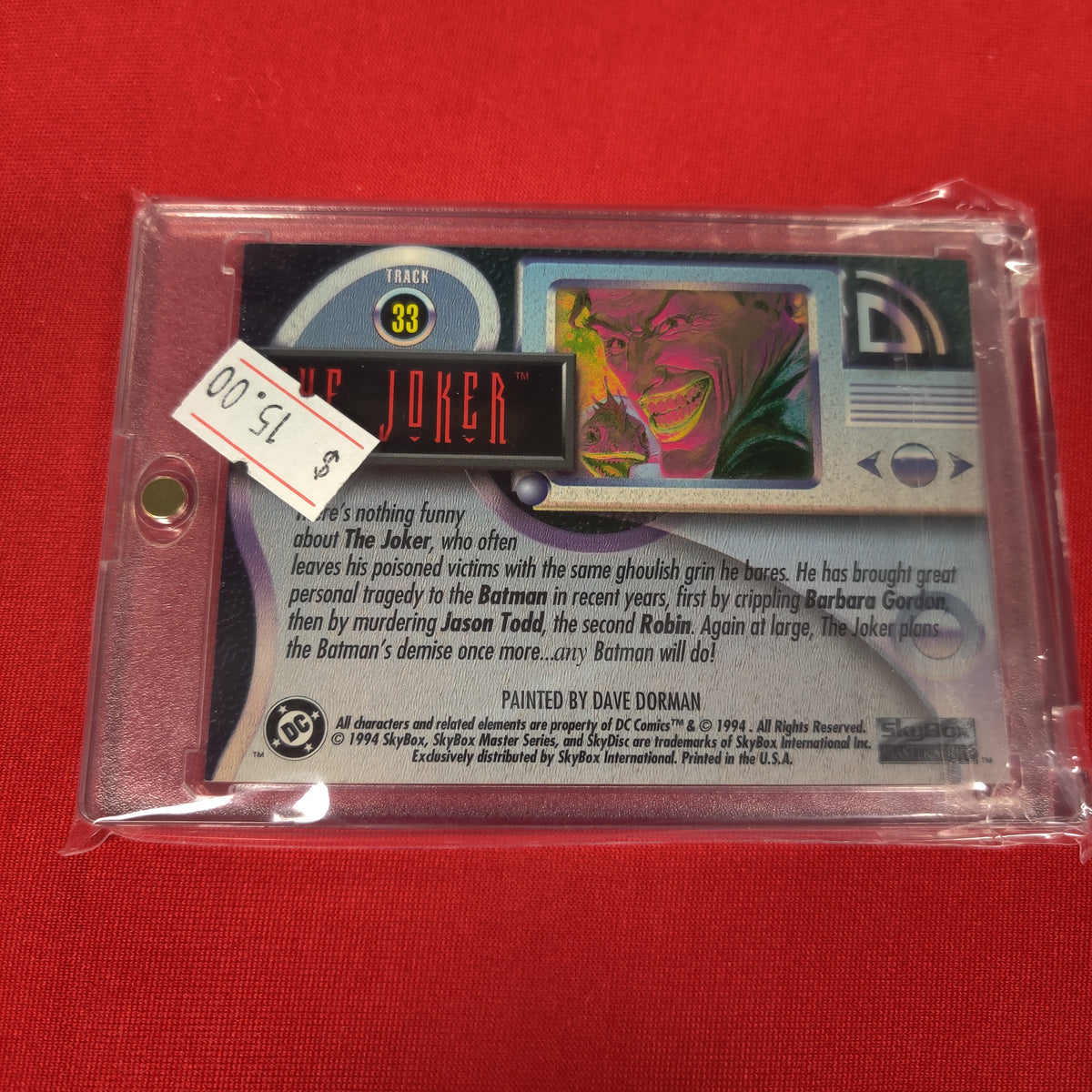 THE JOKER track 33 1994 DC COMICS