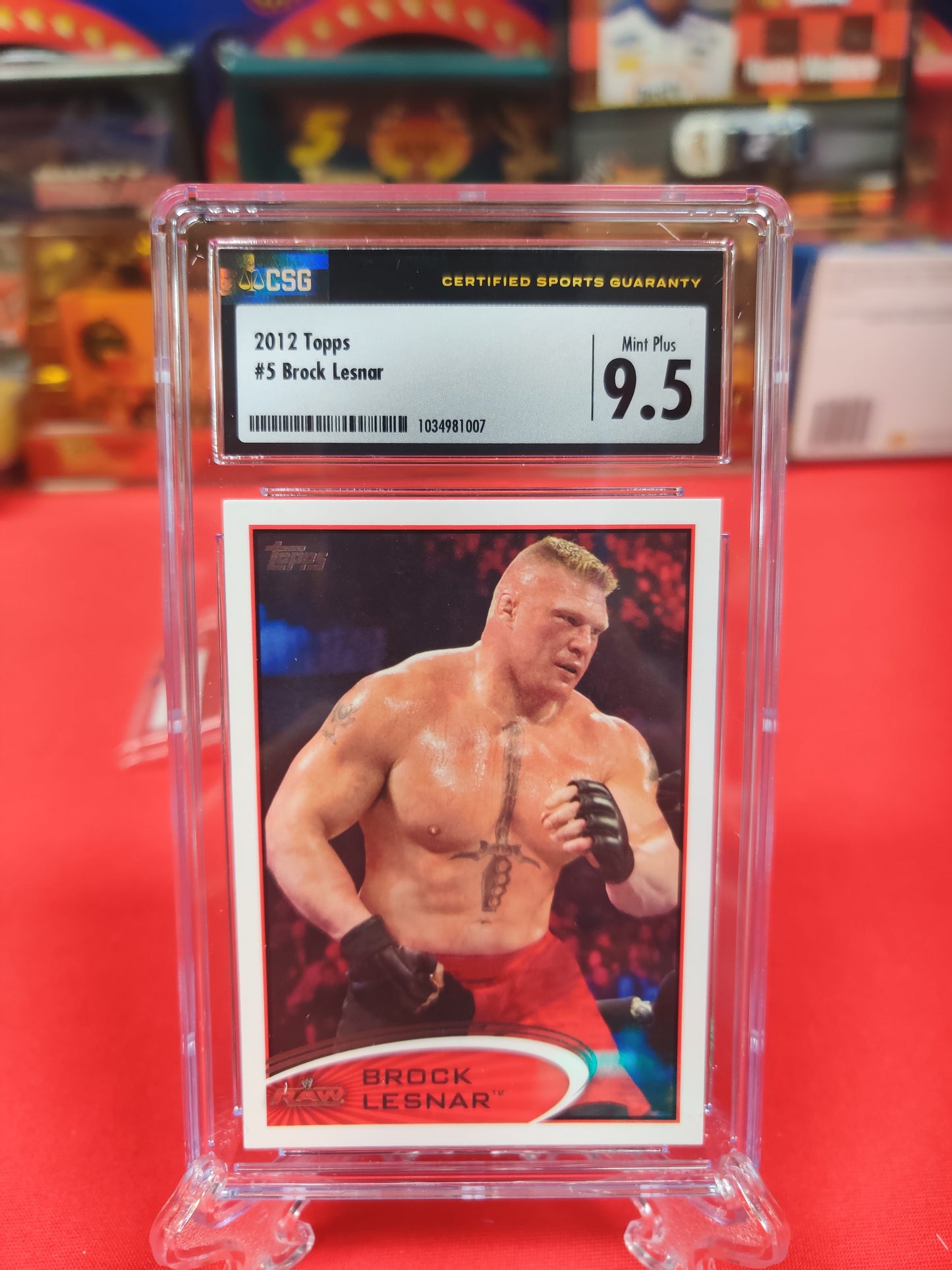 2012 Topps #5 Brock Lesner