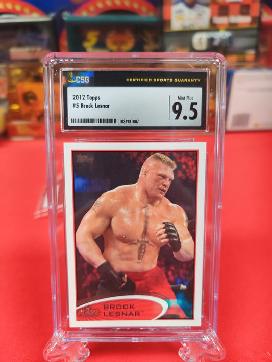 2012 Topps #5 Brock Lesner