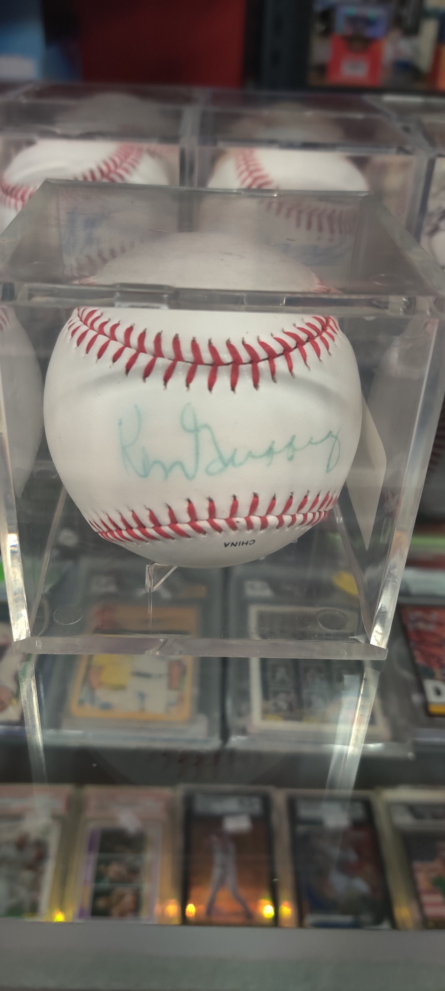 Ken Griffy Sr. Signed ball