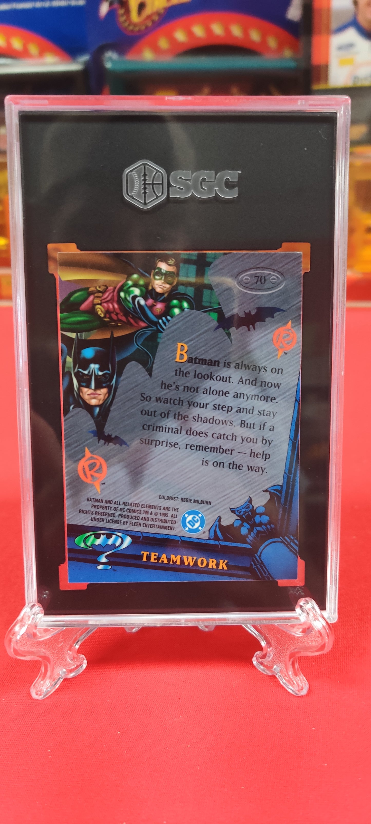 1995 Fleet Meta Batman Forever