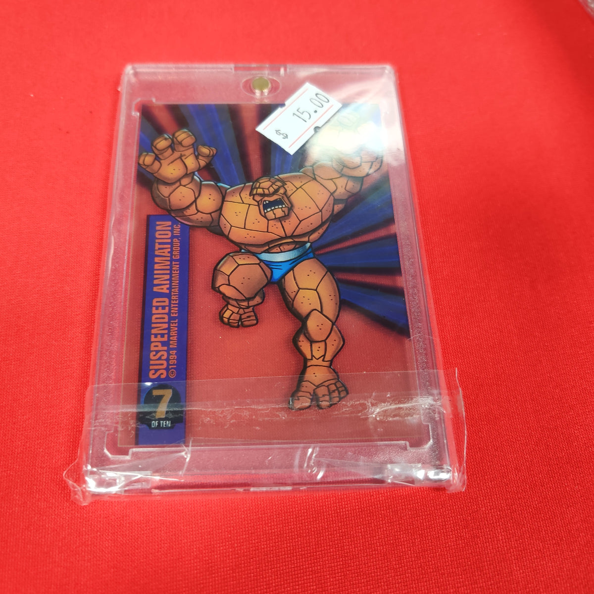 THING MARVEL UNIVERSE 1994 SUSPENDED ACTION