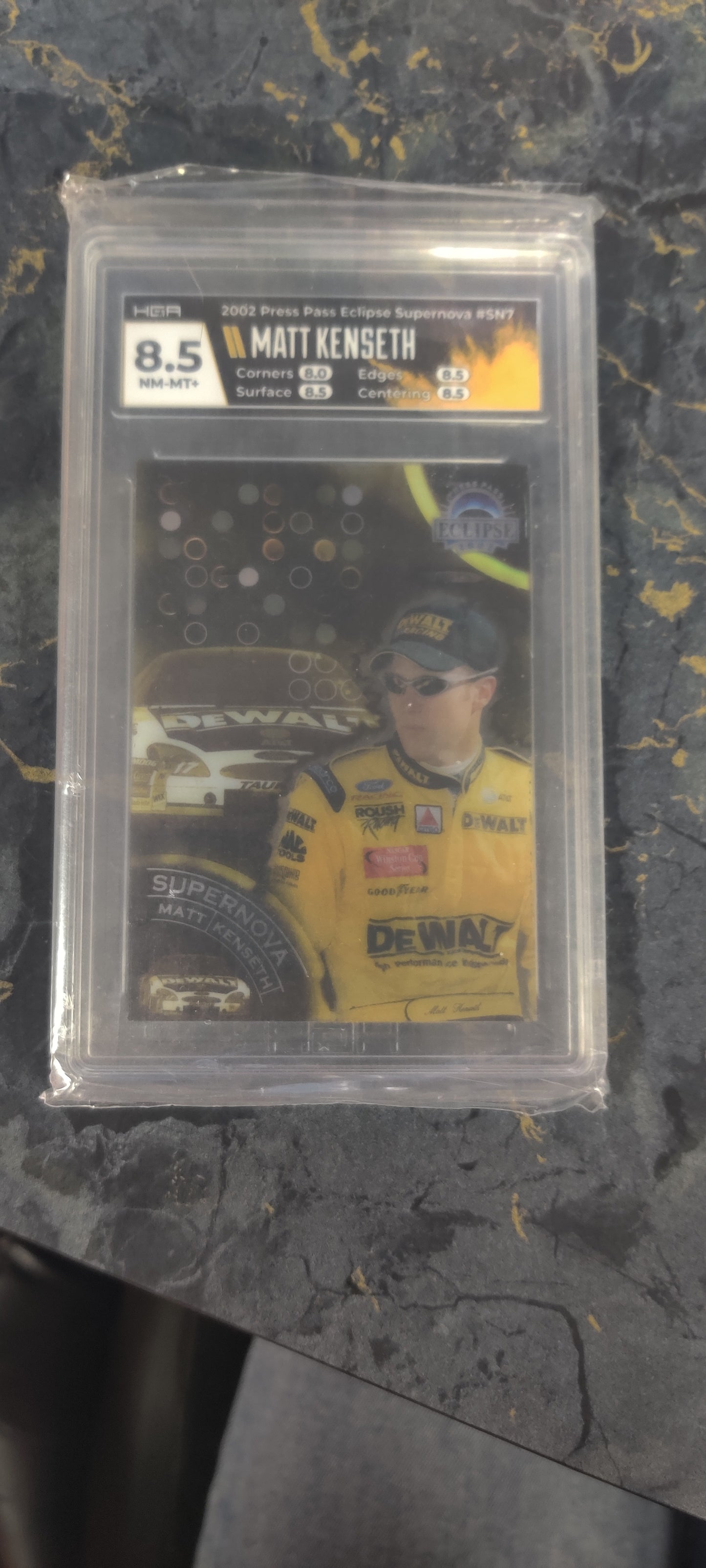 MATT KENSETH 2002 press pass eclipse supernova #SN7
