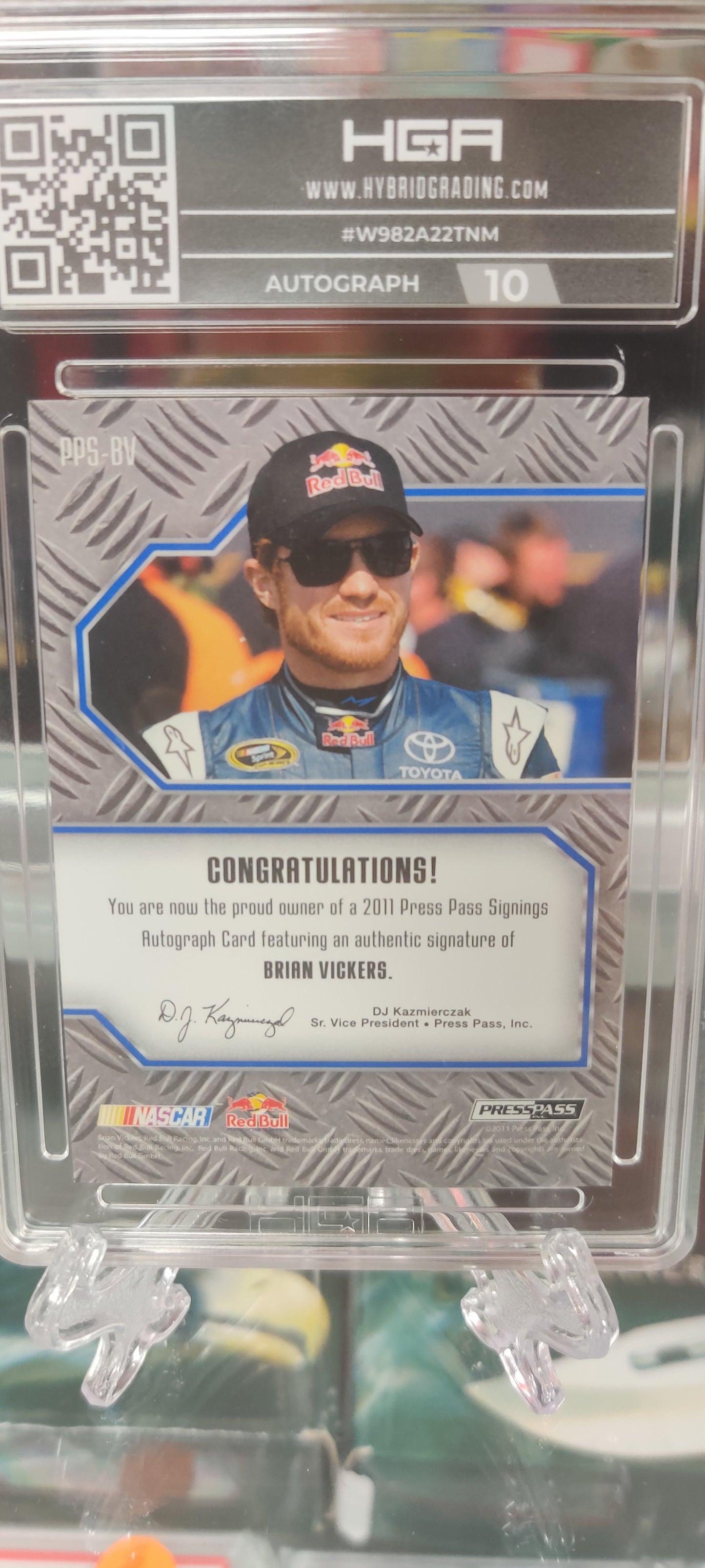 Brian Vickers 10/10