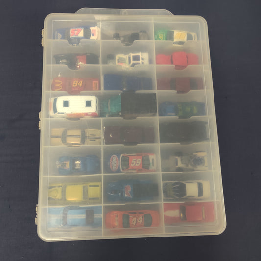48 PACK FULL OF HOTWHEELS DIECAST CASE