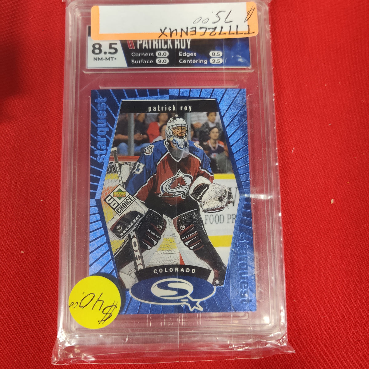 PATRICK ROY GRADED HOCKEY CARD