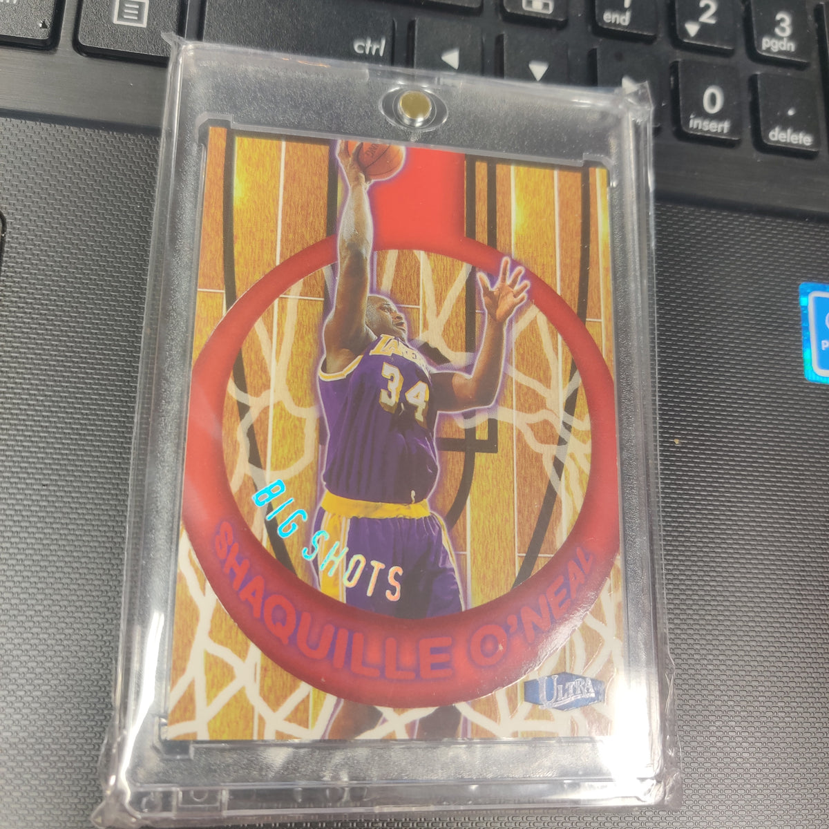 BIG SHOTS SHAQUILLE O NEAL ULTRA BASKETBALL CARD 1997