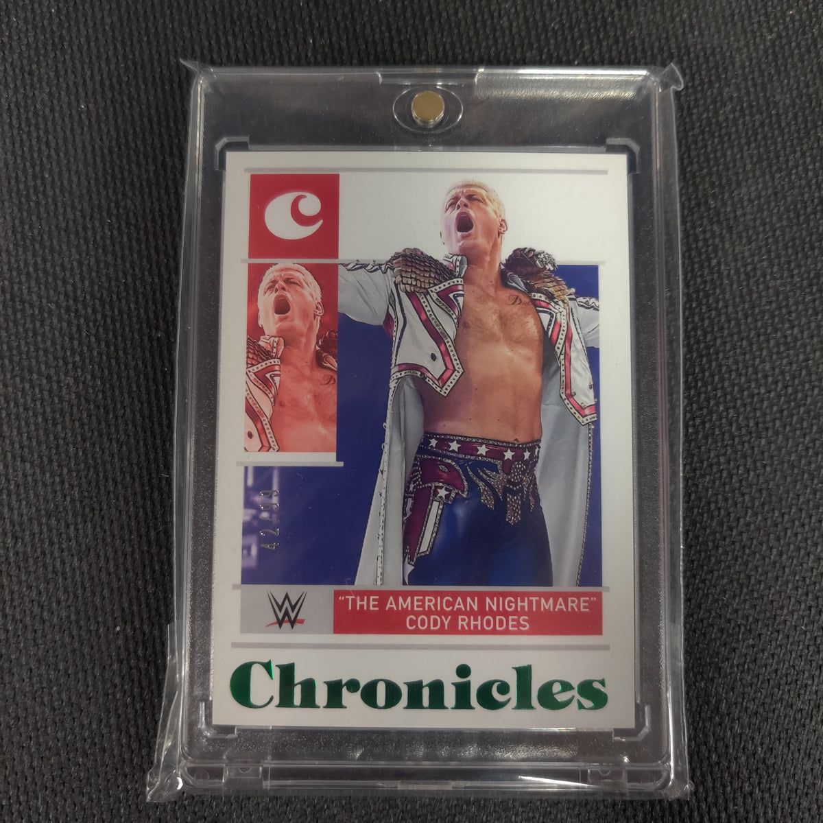 THE AMERICAN NIGHTMARE CODY RHODES CHRONICLES NO. 51 WWE CARD