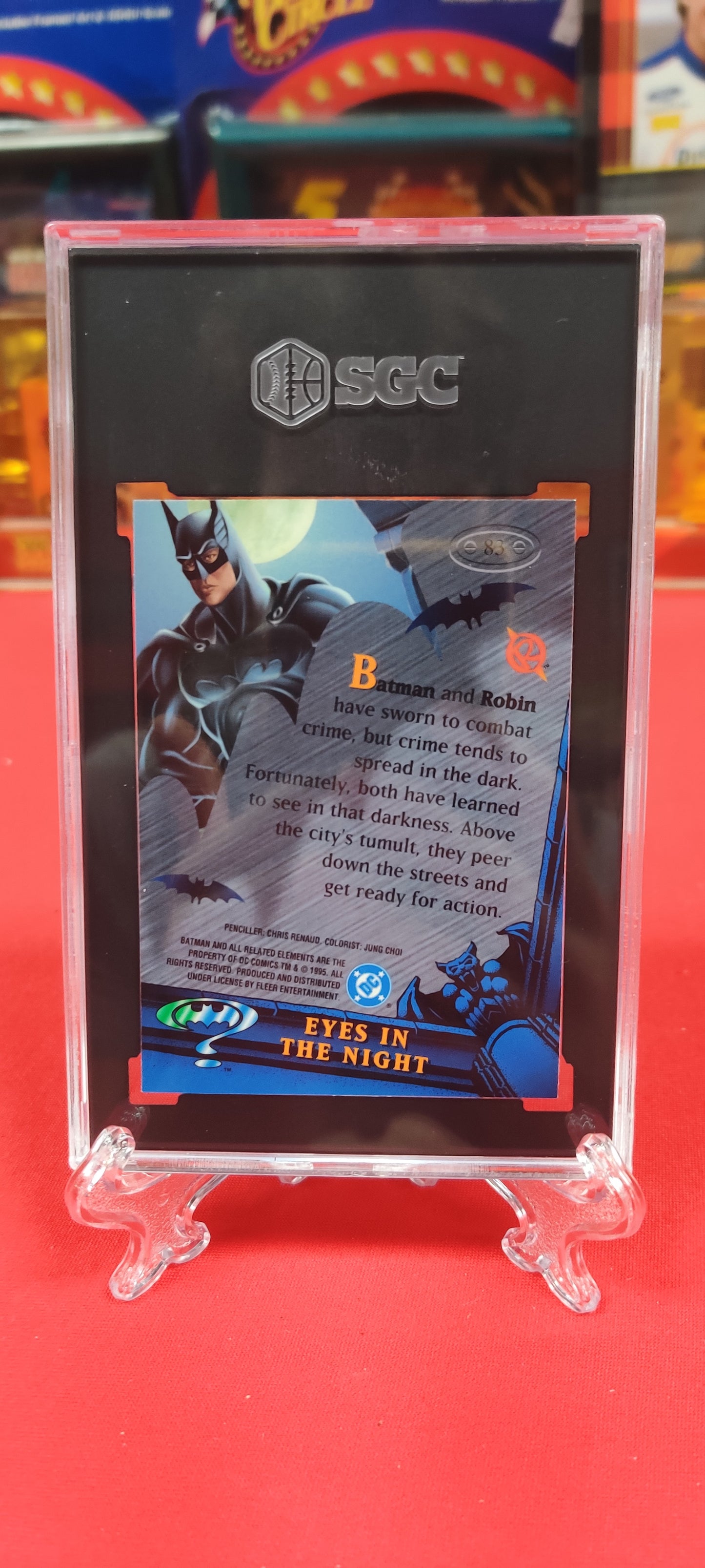 1995 Fleer Metal Batman Forever