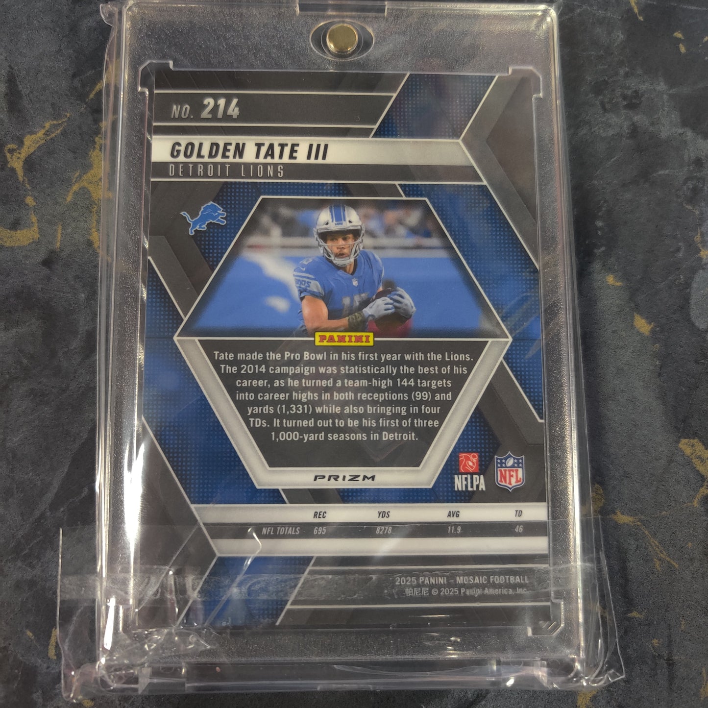 HONEYCOMB GOLDEN TATE 3