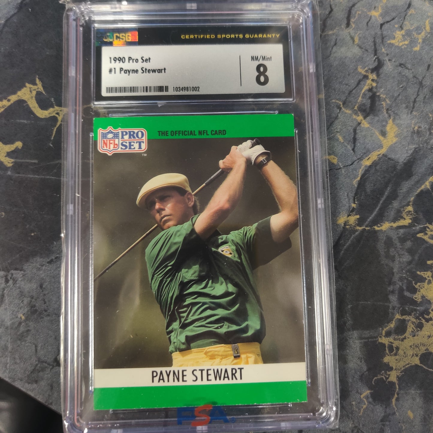 1990 PRO SET #1 Payne Stewart