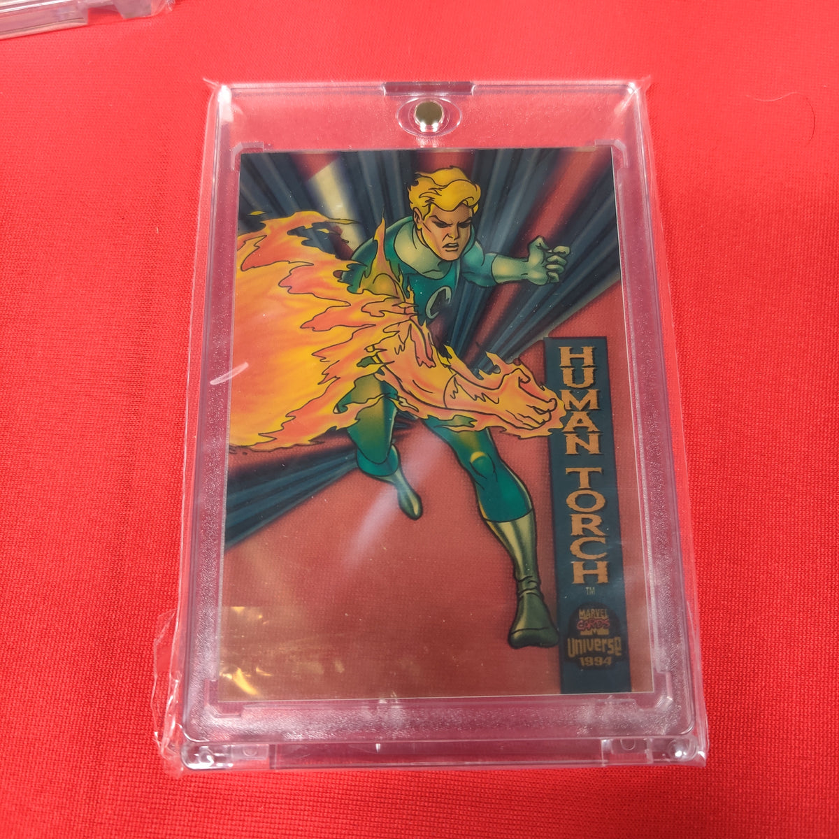 HUMAN TORCH MARVEL UNIVERSE 1994 SUSPENDED ANIMATION