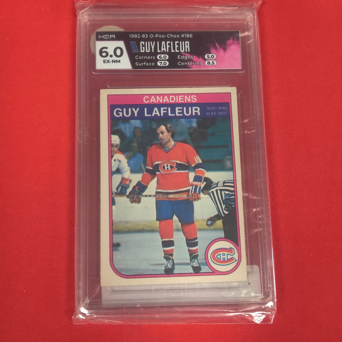 CANADIENS GUY LAFLEUR HOCKEY CARD