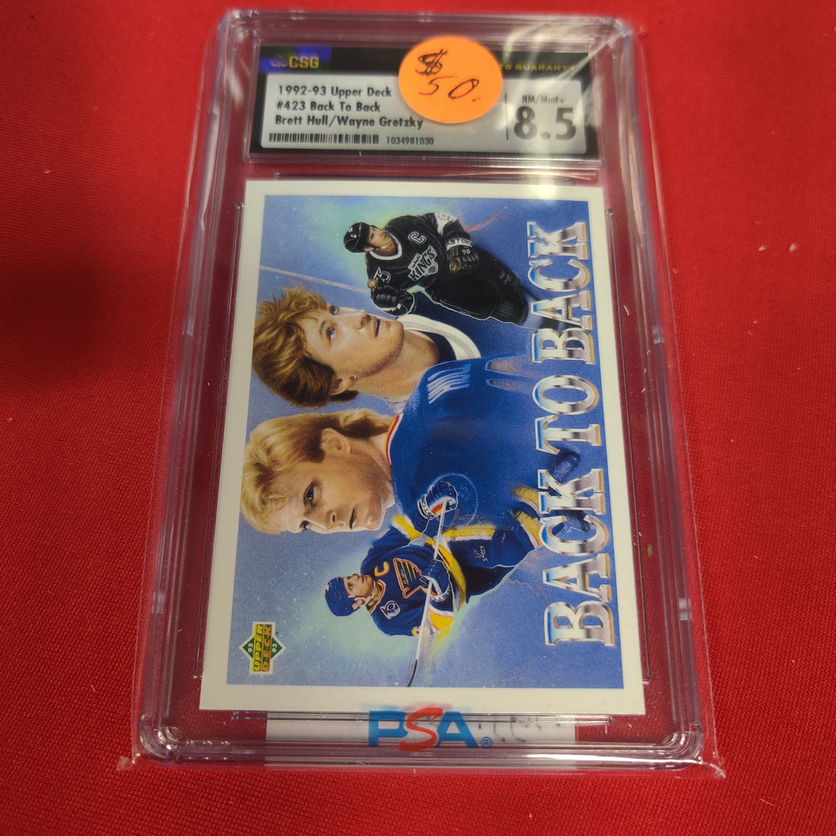 GRADED BACK TO BACK BRETT AND WAYNE