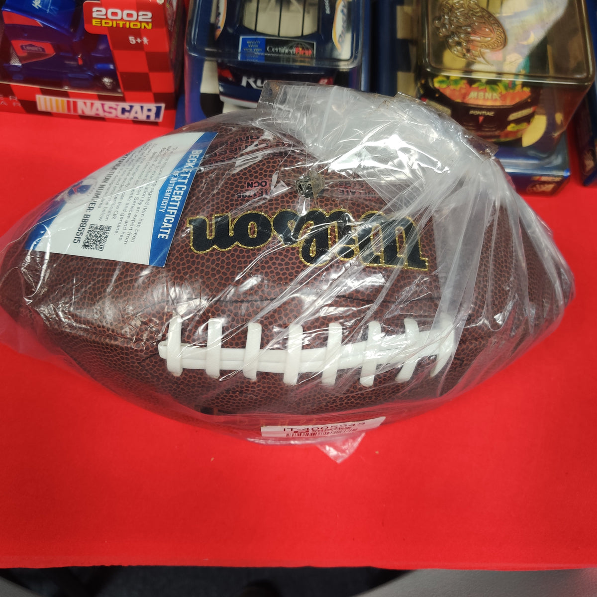 FRENCHY FUQUA SIGNED FOOTBALL WITH COA