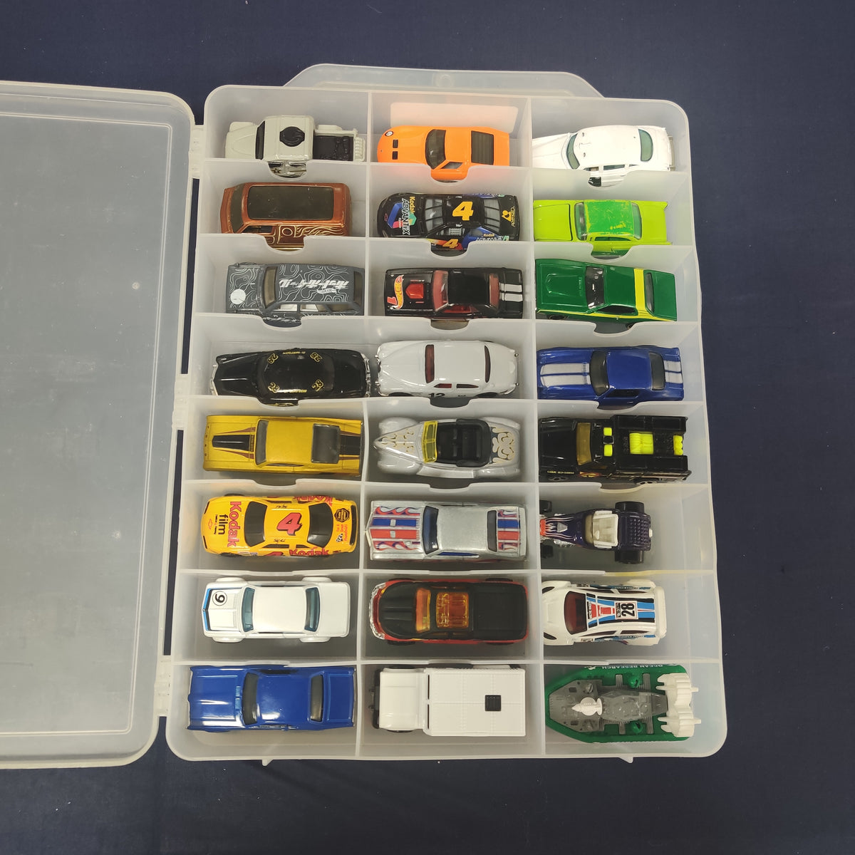 48 PACK OF HOTWHEELS DIECAST CASE