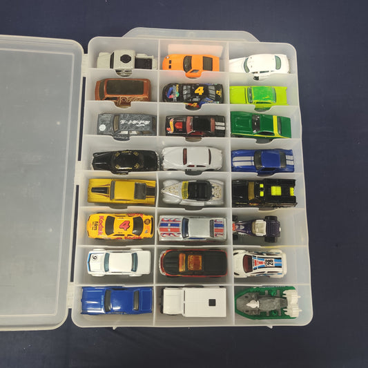 48 PACK OF HOTWHEELS DIECAST CASE