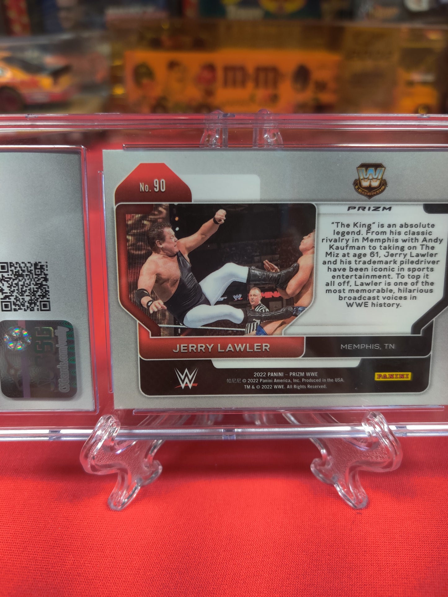 2022 Panini Prizm WWE #90 Jerry Lawler