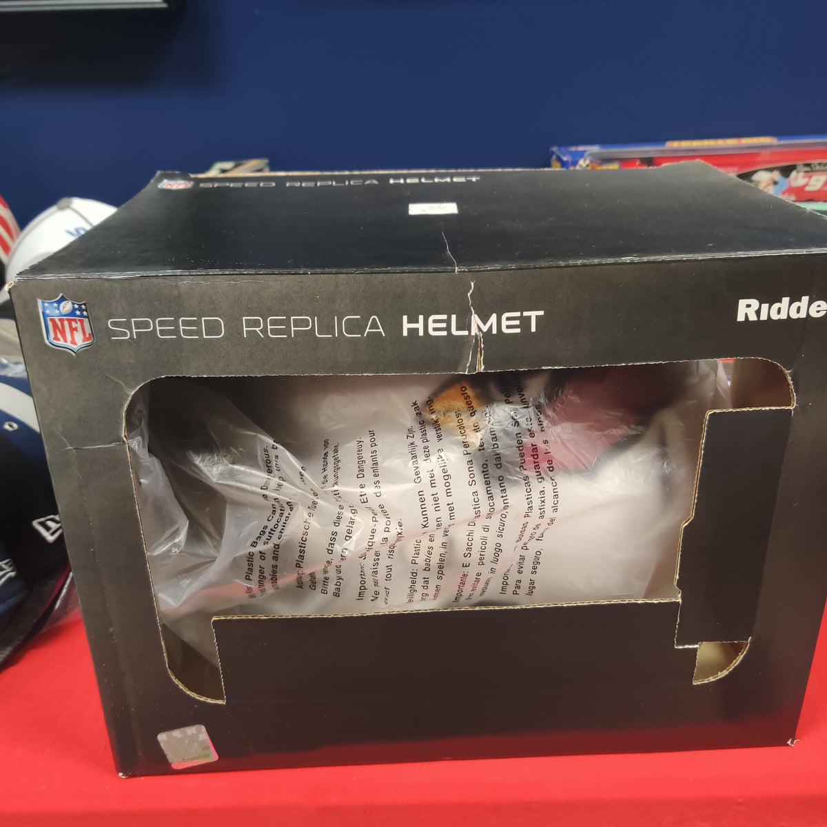 JACKIE SMITH SIGNED HELMET