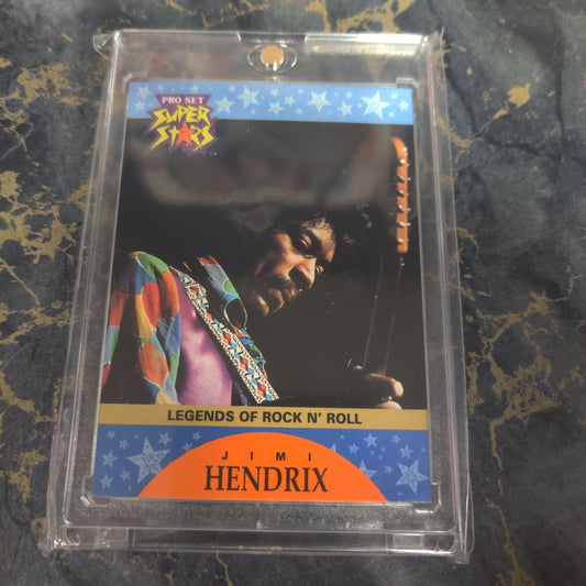 PRO SET SUPER STARS LEGENDS OF ROCK N ROLL JIMI HENDRIX