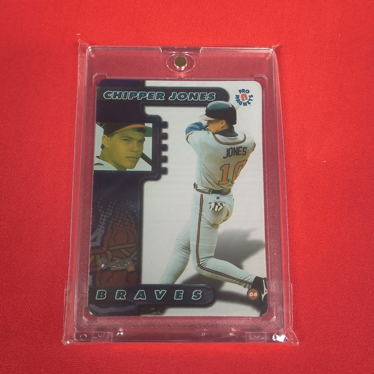 ATLANTA BRAVES CHIPPER JONES BASEBALL CARD