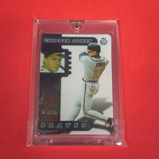 ATLANTA BRAVES CHIPPER JONES BASEBALL CARD