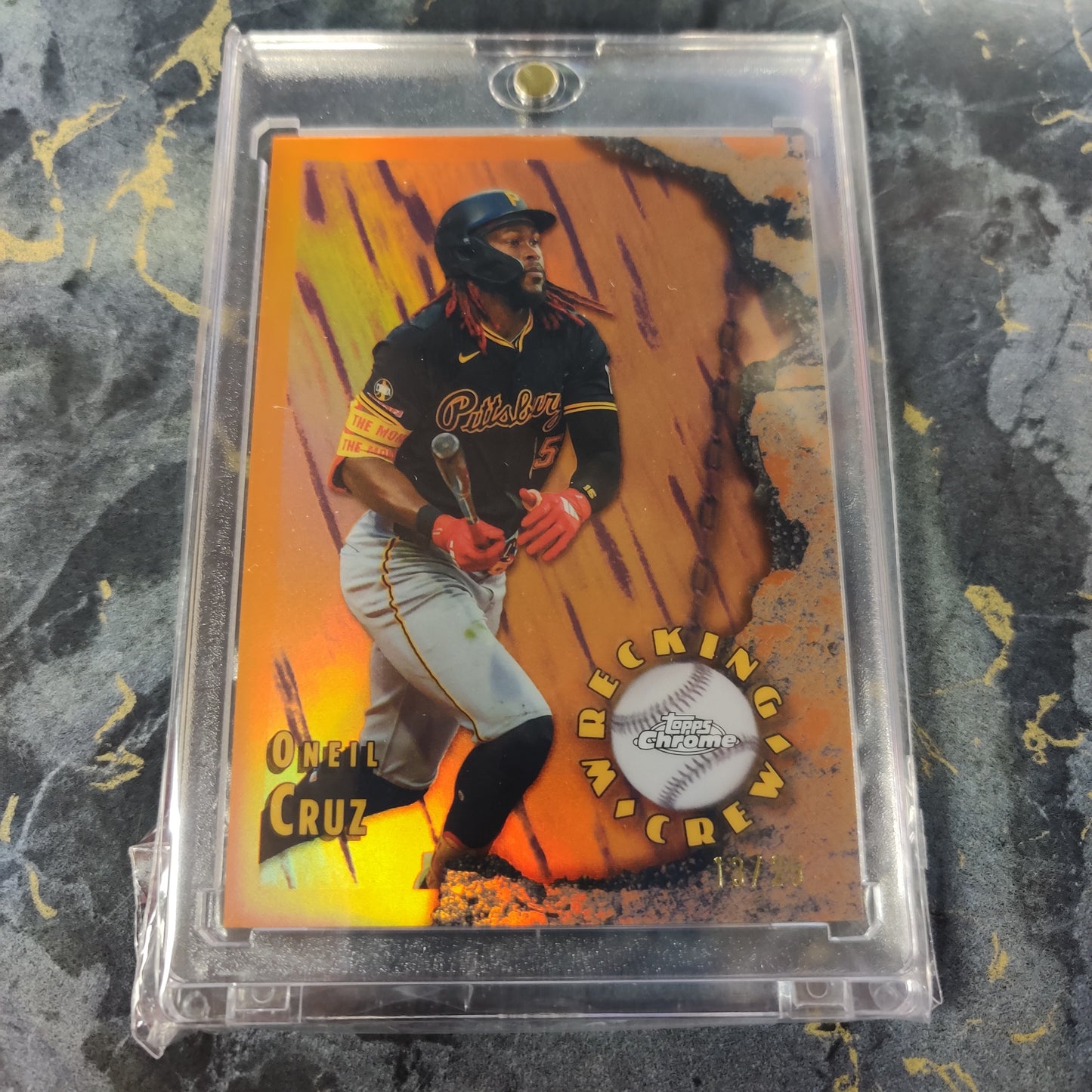 ONEIL CRUZ PITTSBURGH PIRATES 13/25 WRECKING CREW