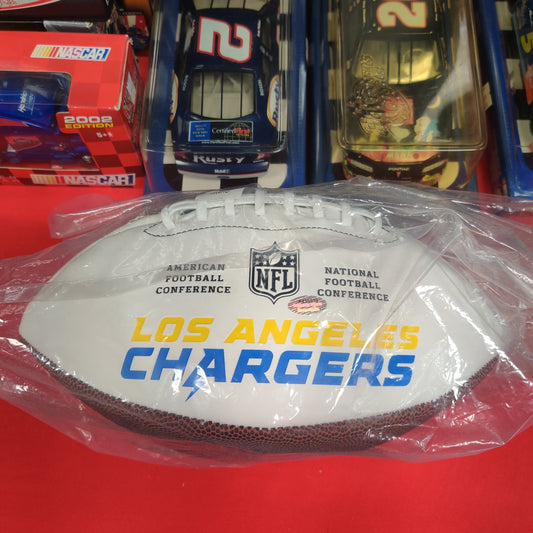AUSTIN EKELER SIGNED FOOTBALL WITH COA
