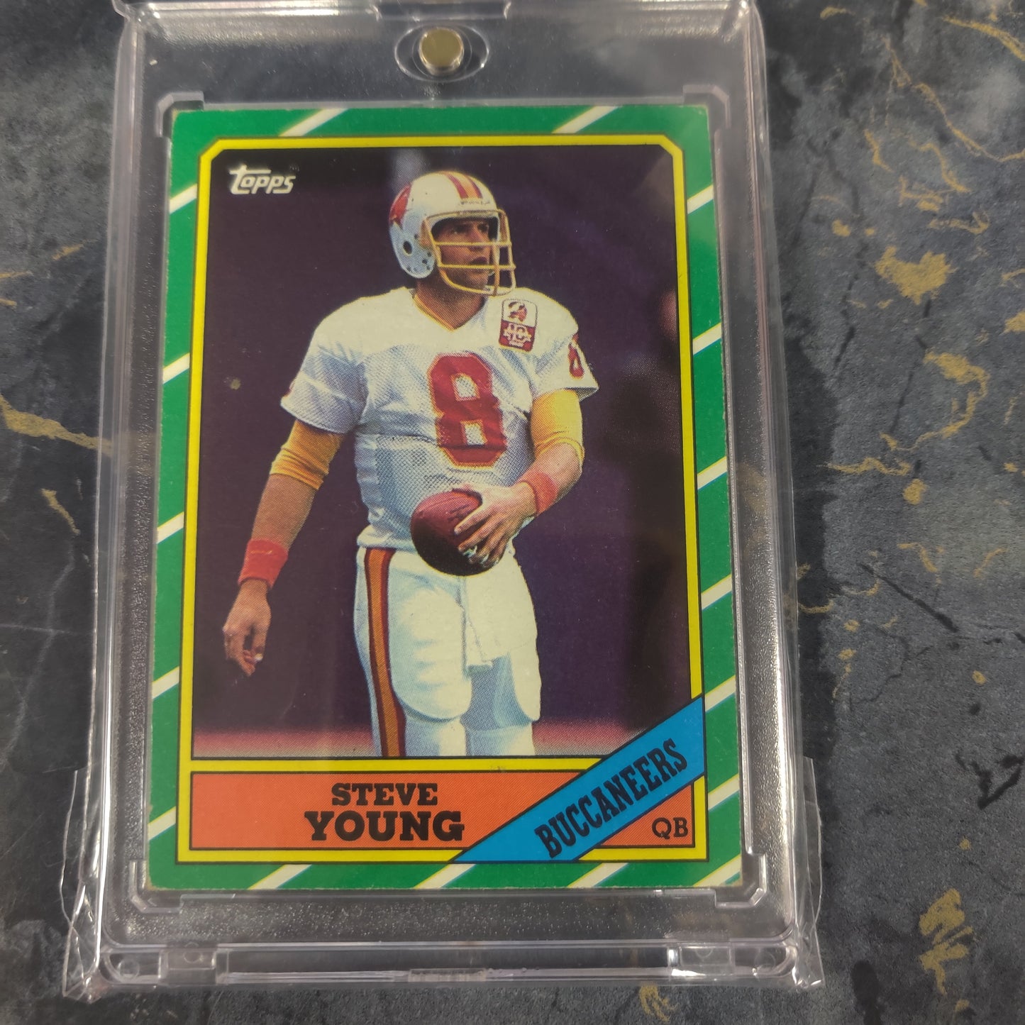 STEVE YOUNG BUCCANEERS 1986 TOPPS CARD