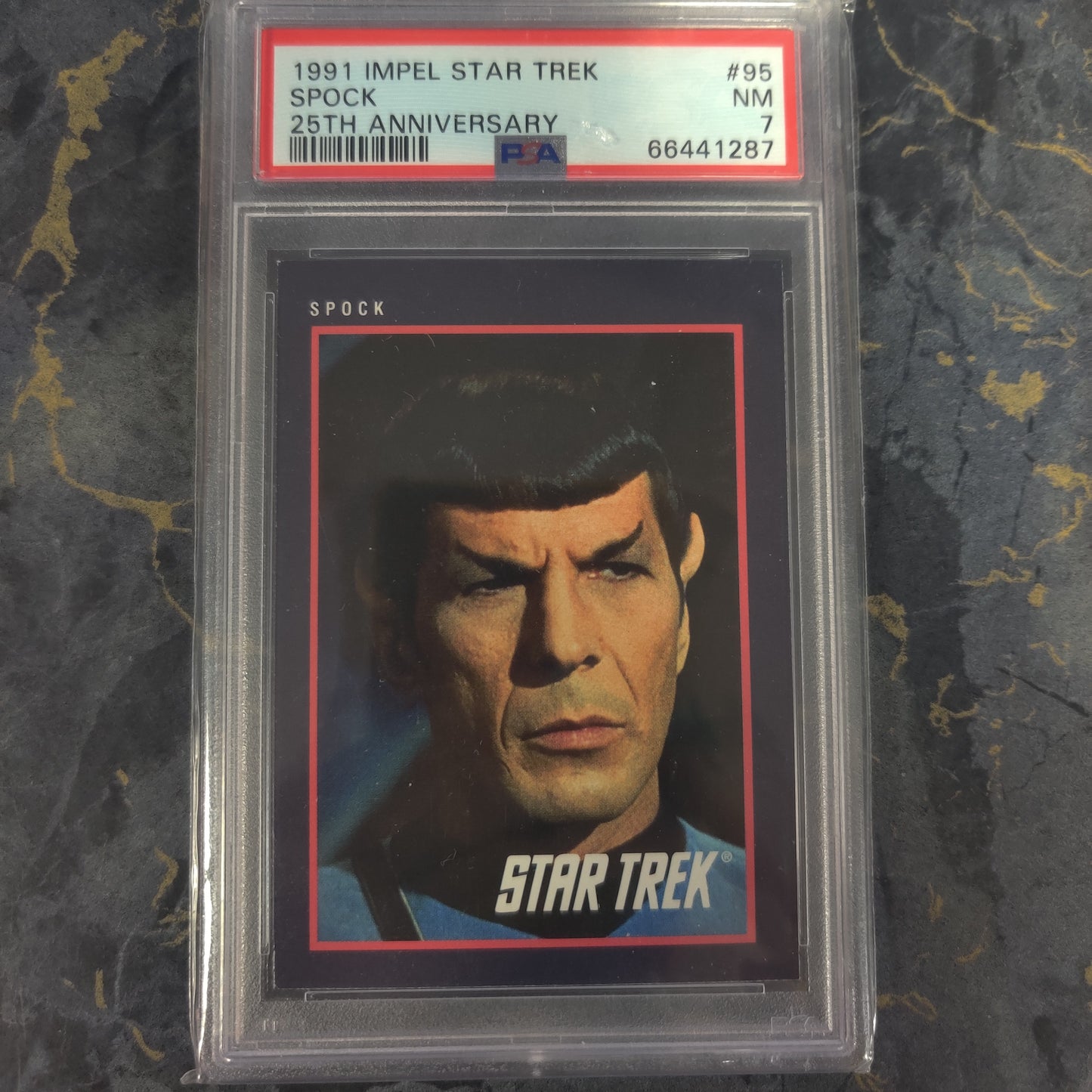 1991 IMPEL STAR TREK SPOCK 25TH ANNIVERSARY