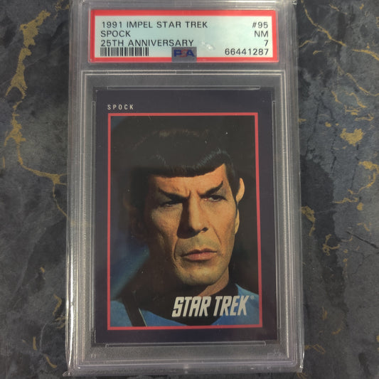 1991 IMPEL STAR TREK SPOCK 25TH ANNIVERSARY