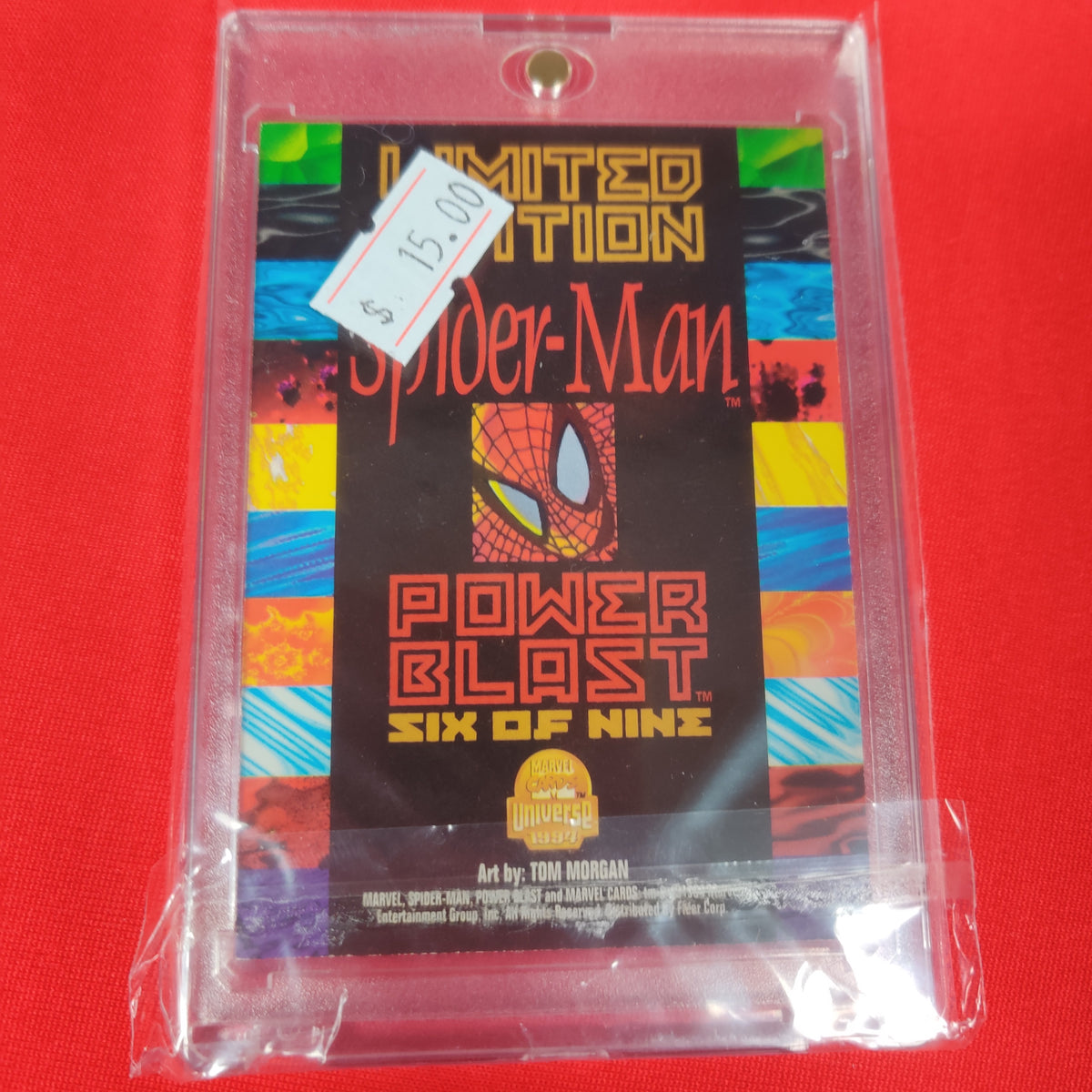 LIMITED EDITION SPIDERMAN SIX OF NINE